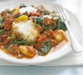 Gnocchi bolognese with spinach